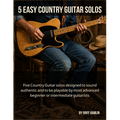 5 Easy Country Guitar Solos (Digital Access)