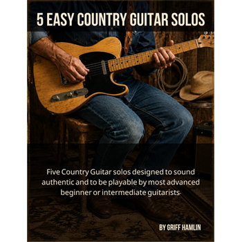 5 Easy Country Guitar Solos (Digital Access)